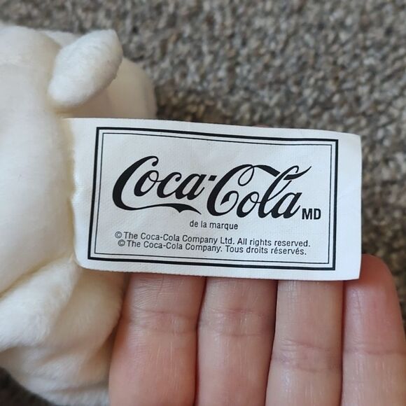 Coca Cola Bean Bag Plush Christmas Decoration With Original Tag - Picture 10 of 12